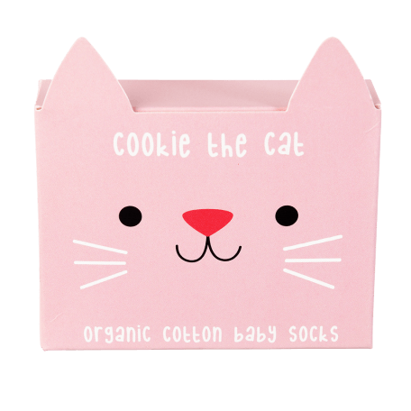 Cookie The Cat Socks (one Pair)