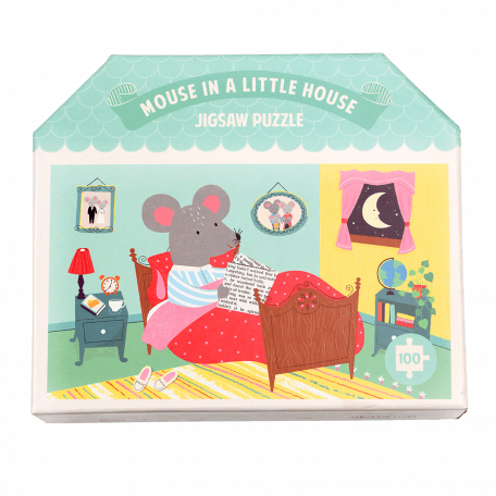 Mouse In A House Puzzle (100 Pcs)