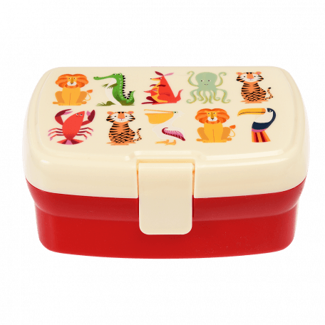 Colourful Creatures Lunch Box With Tray