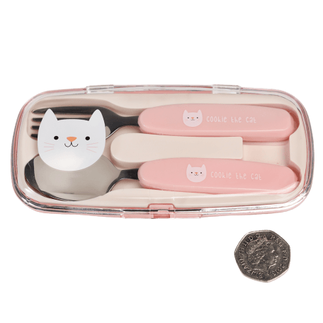 Cookie The Cat Cutlery Set