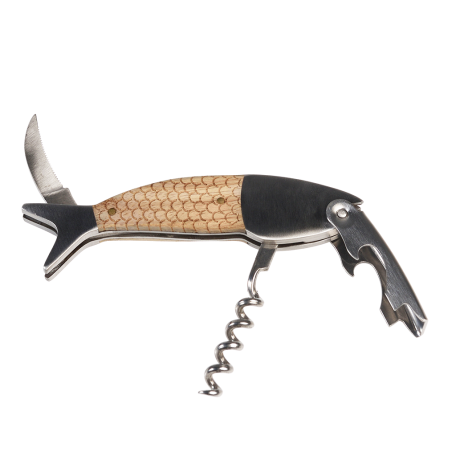 Fish Shaped Corkscrew In A Tin