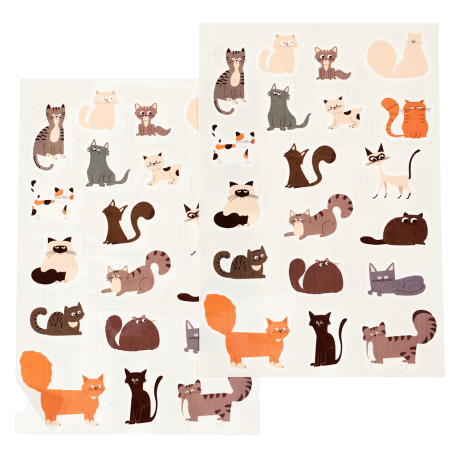 Nine Lives Temporary Tattoos (2 Sheets)