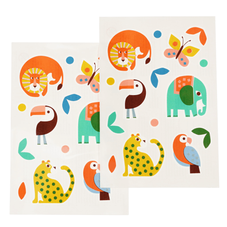 Wild Wonders Temporary Tattoos (2 Sheets)