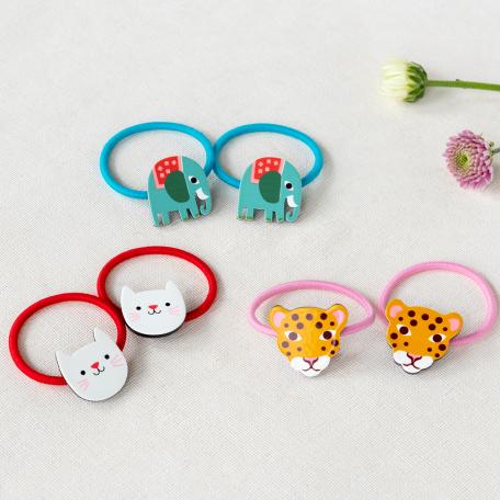 Cookie The Cat Hair Bands (set Of 2)