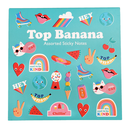 Top Banana Sticky Notes