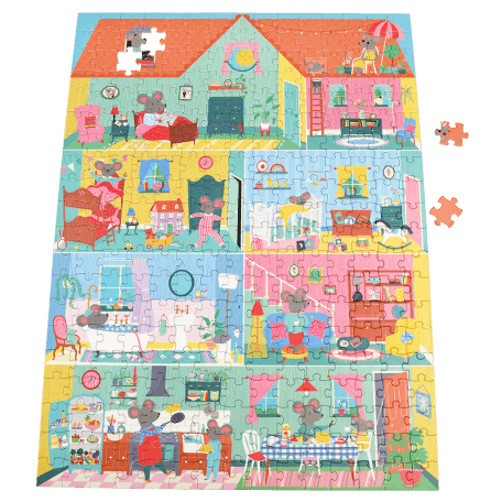 Mouse In A House 300pc Puzzle