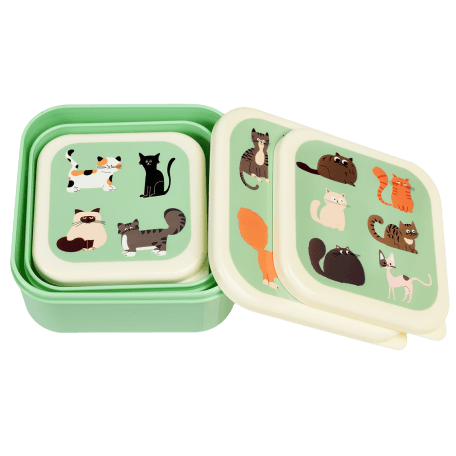 Nine Lives Snack Boxes (set Of 3)