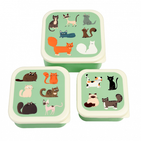 Nine Lives Snack Boxes (set Of 3)