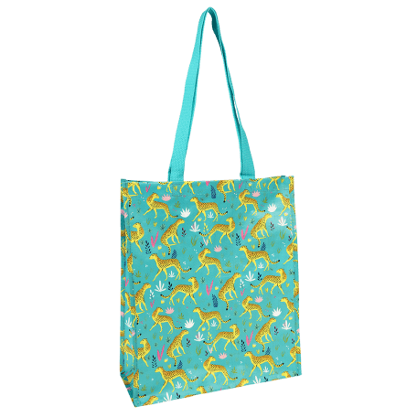 Cheetah Shopping Bag