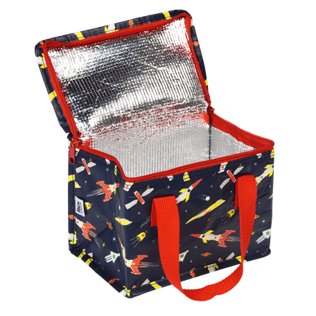 Space Age Rocket Lunch Bag