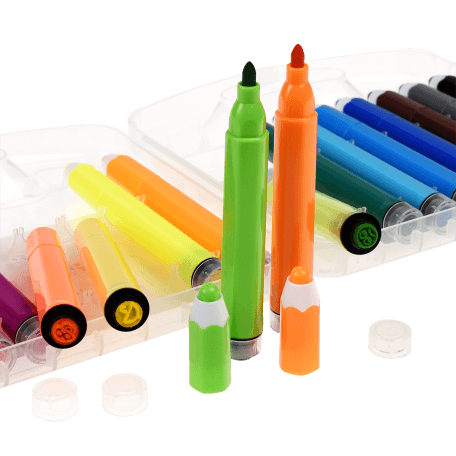 Wild Wonders Felt Tip Stamp Pens