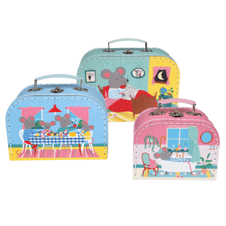 Mouse In A House Cases (set Of 3)