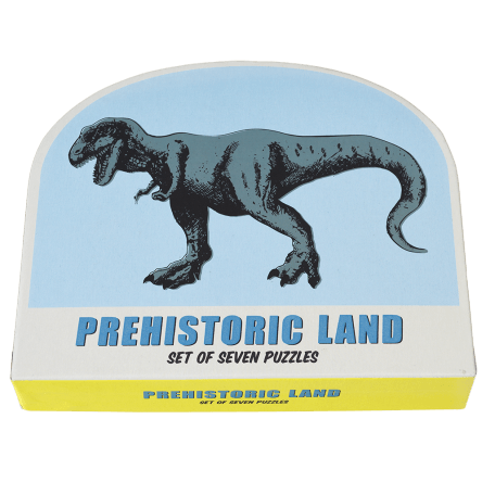 Prehistoric Land Set Of Seven Puzzles