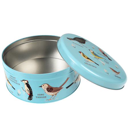 Garden Birds Cake Tin