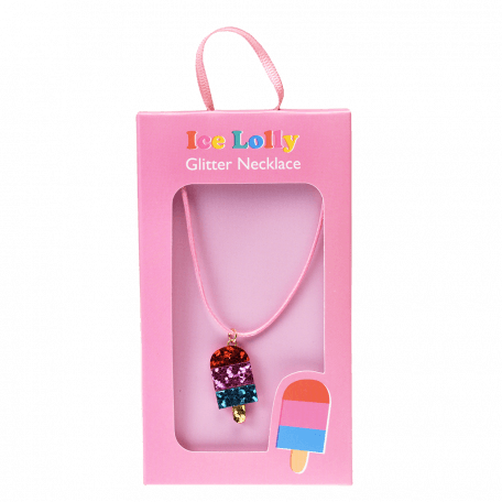 Ice Lolly Glitter Necklace