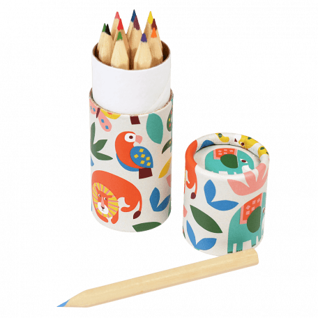 Wild Wonders Colouring Pencils (set Of 12)