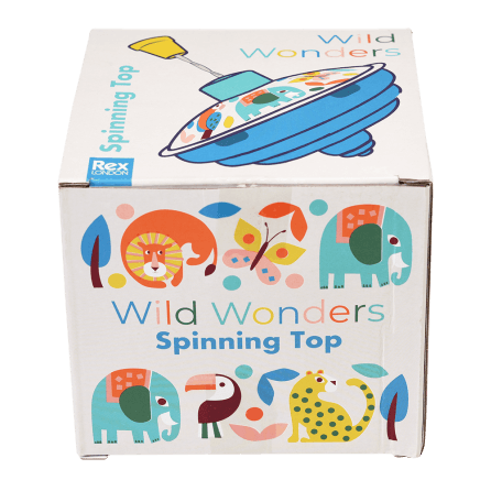 Wild Wonders Spinning Top