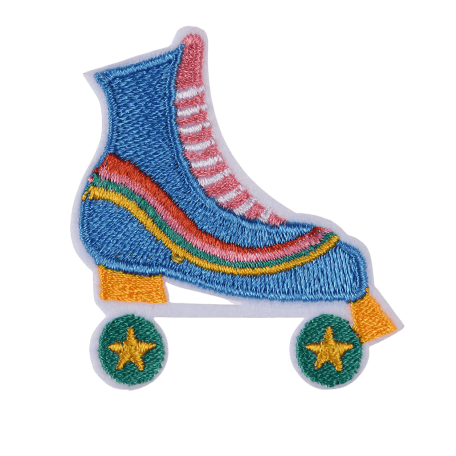 Iron On Roller Skate Patch