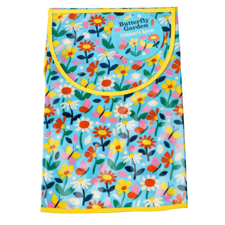 Butterfly Garden Children's Apron