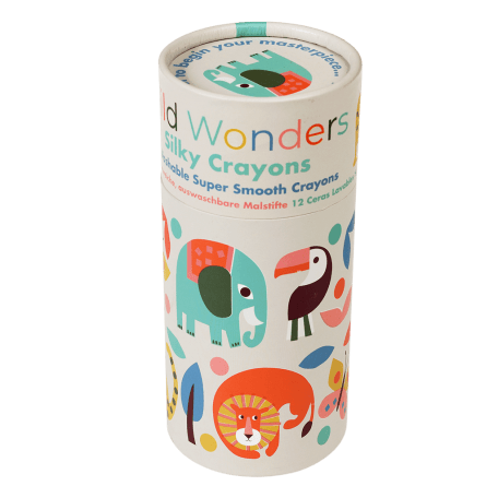 Wild Wonders Silky Crayons (set Of 12)