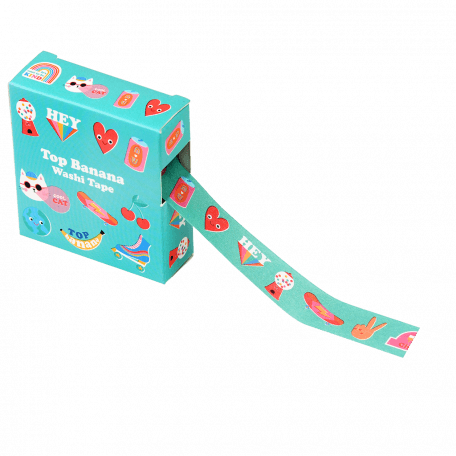 Top Banana Washi Tape