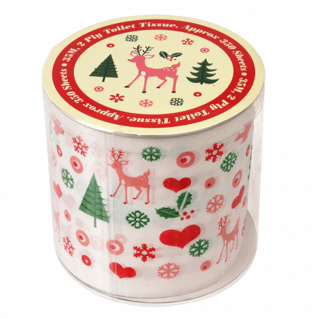 50s Christmas Toilet Paper