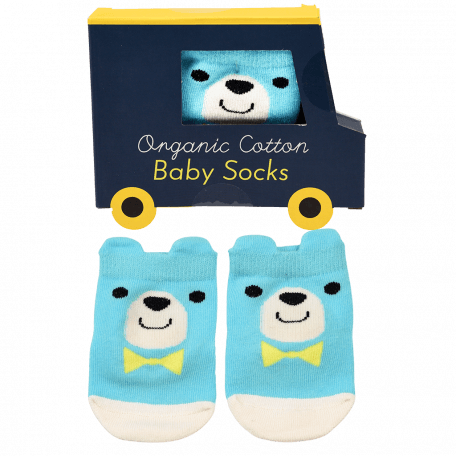 Blue Bear baby socks (one pair) out of box