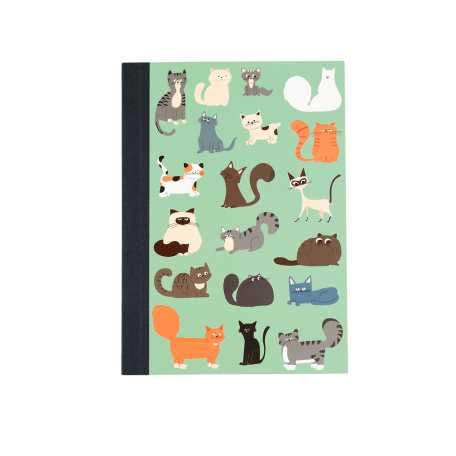 Nine Lives A6 Notebook