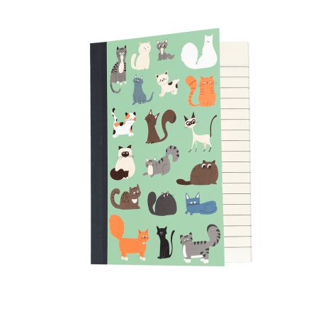 Nine Lives A6 Notebook