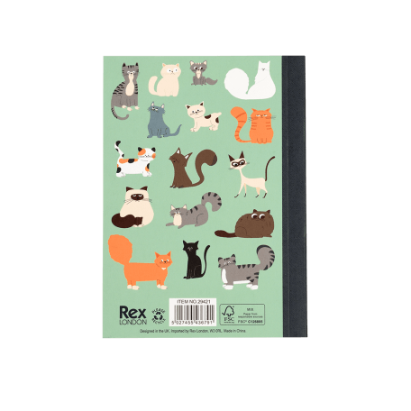 Nine Lives A6 Notebook