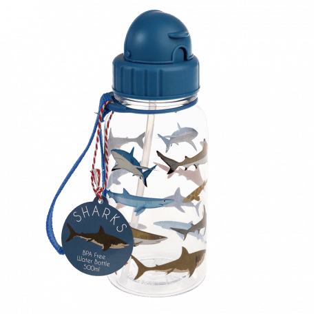 Sharks kids water bottle