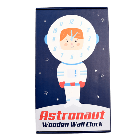 Astronaut Wooden Clock