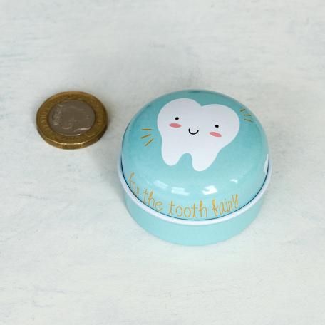 Blue Tooth Fairy Tin