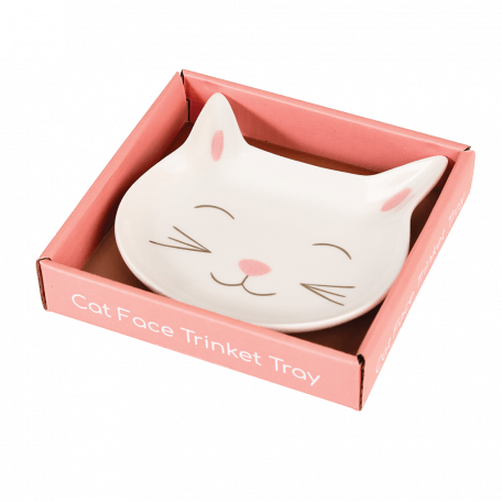 Cat Face Trinket Tray