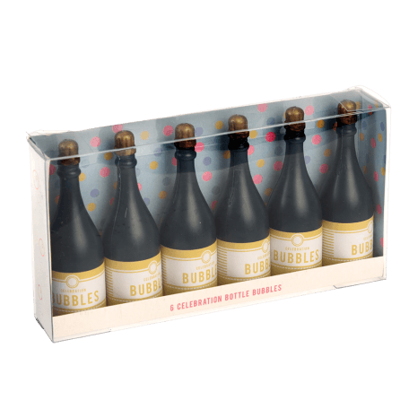 Celebration Bottle Bubbles (set Of 6)