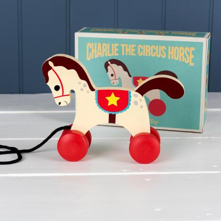 Charlie The Circus Horse Pull Toy