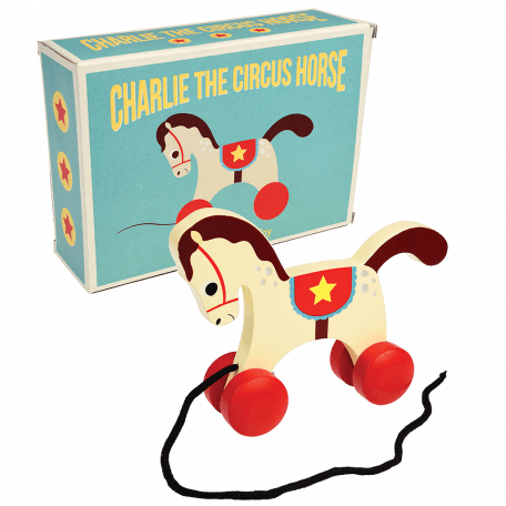 Charlie The Circus Horse Pull Toy