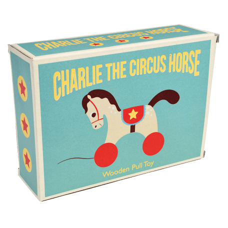 Charlie The Circus Horse Pull Toy