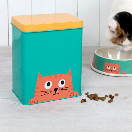 Chester The Cat Pet Food Tin