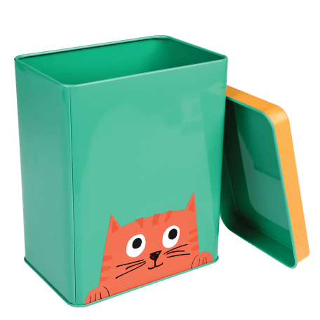 Chester The Cat Pet Food Tin