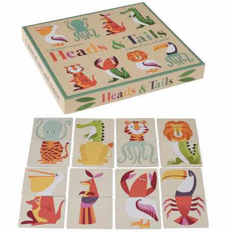 Colourful Creatures Heads And Tails Game