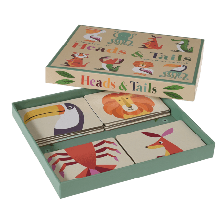 Colourful Creatures Heads And Tails Game