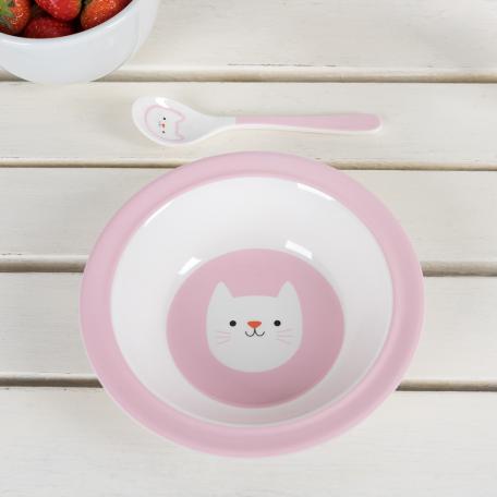 Cookie The Cat Melamine Bowl