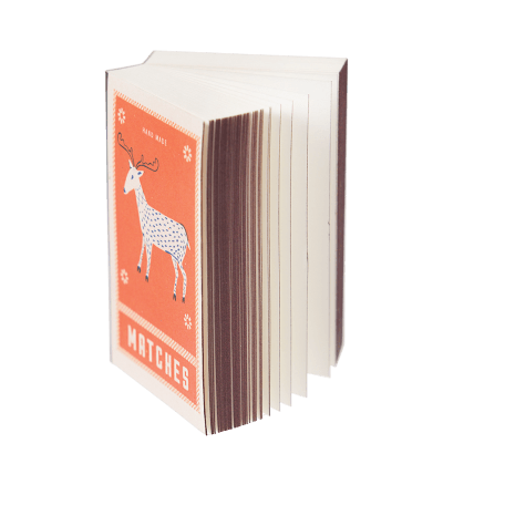 Deer Matchbox Notepad