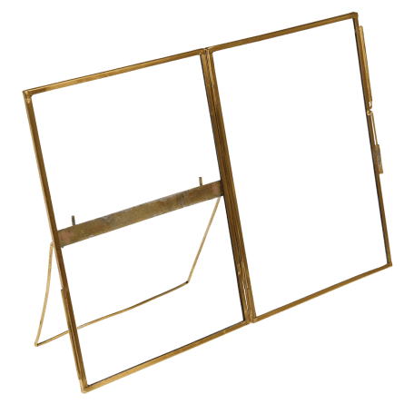 Standing Brass Frame 18x13cm