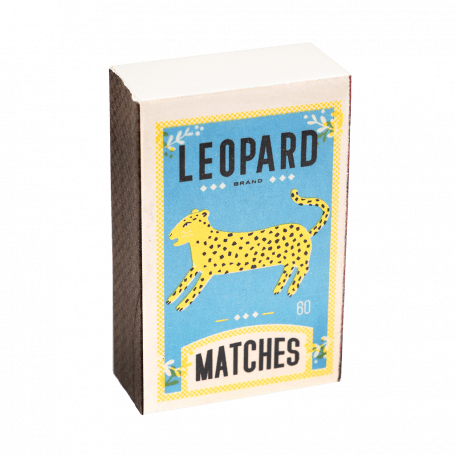 Leopard Matchbox Notepad