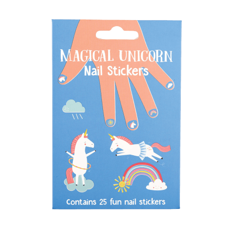 Magical Unicorn Nail Stickers (pack Of 25)