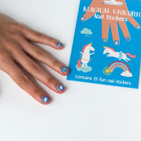 Magical Unicorn Nail Stickers (pack Of 25)