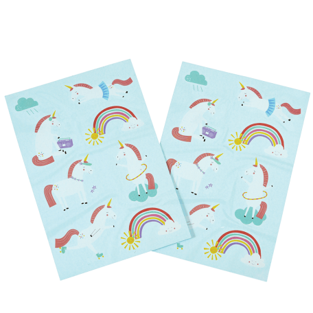 Magical Unicorn Temporary Tattoos (2 Sheets)