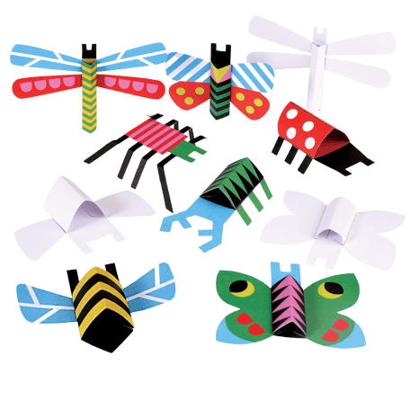 Make Your Own Cardboard Bugs